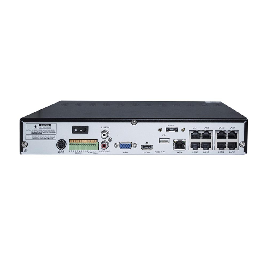 Регистратор NVR-807R-P8 NT АйТек ПРО